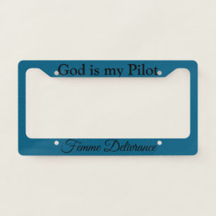 FD Auto License Plate Frame