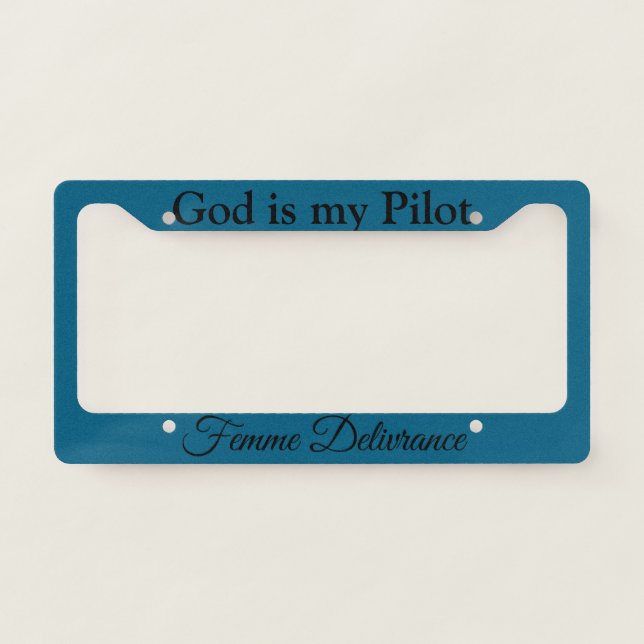 FD Auto License Plate Frame (Front)