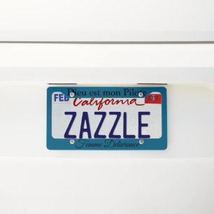 FD Auto License Plate Frame