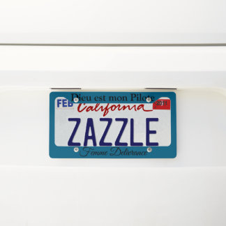 FD Auto License Plate Frame