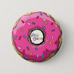 Fd Donut Button at Zazzle