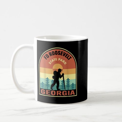 FD Roosevelt State Park Georgia Retro Hiking Coffee Mug