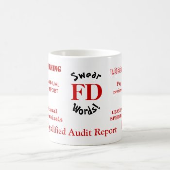 Fd Swear Words Annoying Funny Finance Director Coffee Mug by accountingcelebrity at Zazzle