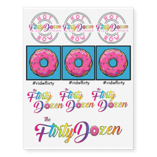 FD Temporary Tattoos