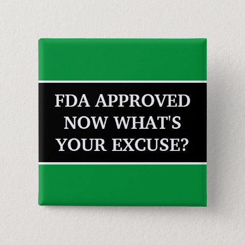 FDA Approved blkgreen Vaccine Button