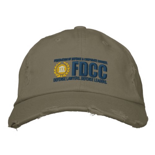 FDCC EMBROIDERED BASEBALL CAP