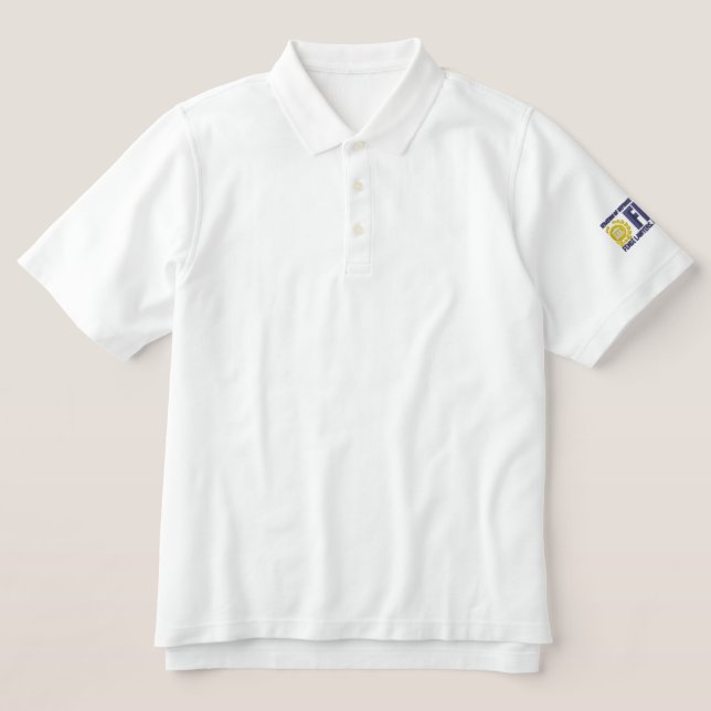 FDCC Sleeve Logo Embroidered Polo Shirt (Design Front)