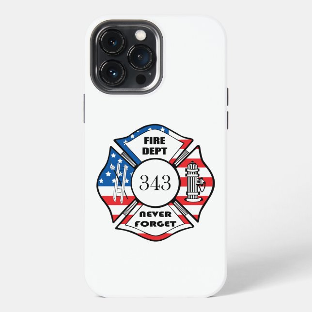 FDNY FIRE DEPT IPHONE CASE (Back)