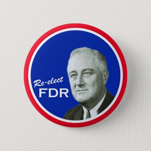FDR campaign button