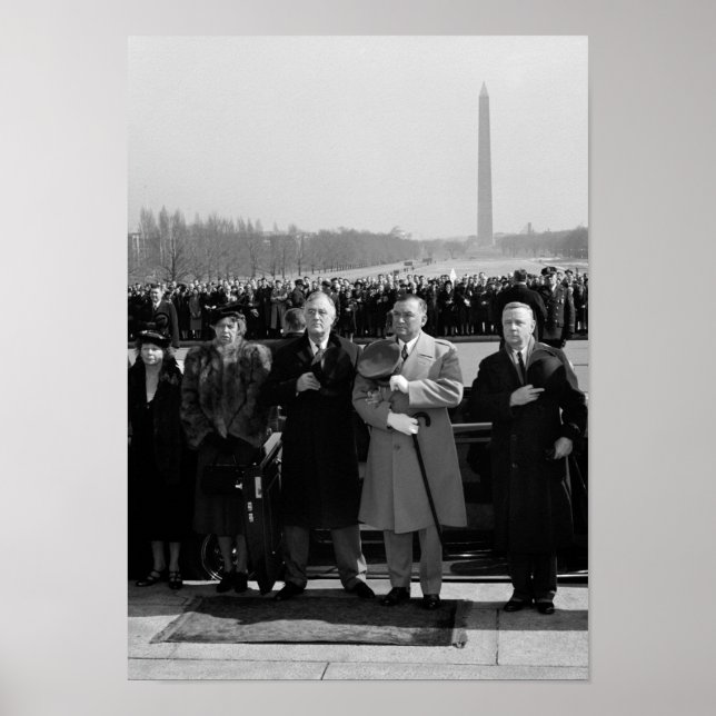 FDR Honoring Abraham Lincoln - 1940 Poster (Front)