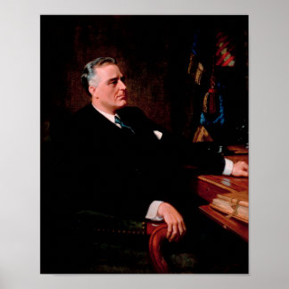 FDR Official Portrait Poster