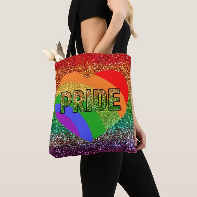 FD's Fabulous Pride Collection- Pride 53086PH Tote Bag (Close Up)
