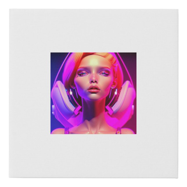 fdsv faux canvas print (Front)