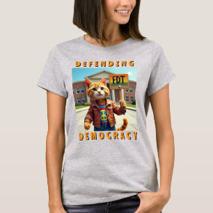 FDT Defending Democracy POLITICAL T-Shirt