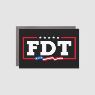 FDT Funny Anti-Trump No-Trump  Car Magnet