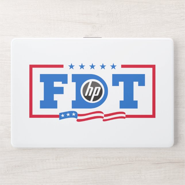FDT Funny Anti-Trump No-Trump  HP Laptop Skin (Front)