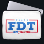 FDT Funny Anti-Trump No-Trump  Laptop Sleeve<br><div class="desc">Express your stance with this bold FDT Funny Anti-Trump T-Shirt, perfect for activists, protesters, and those who oppose Trump. Featuring a powerful No-Trump graphic, this anti-Trump protest shirt is ideal for elections, rallies, political events, and everyday wear. Anti-Trump, Political Protest Statement for stand against Trump with a clear message. Perfect...</div>