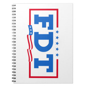 FDT Funny Anti-Trump No-Trump Notebook