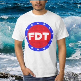 FDT | Red, White & Blue Bold Statement Shirt