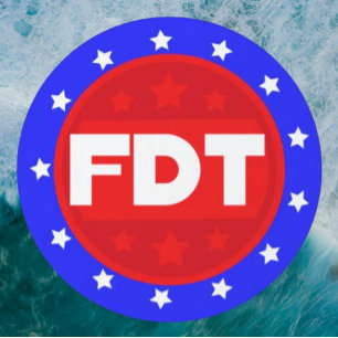 FDT Red, White & Blue Yard Sign