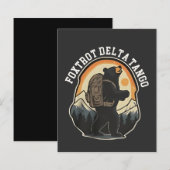 FDT Resist Bear Foxtrot Delta Tango (Front/Back)