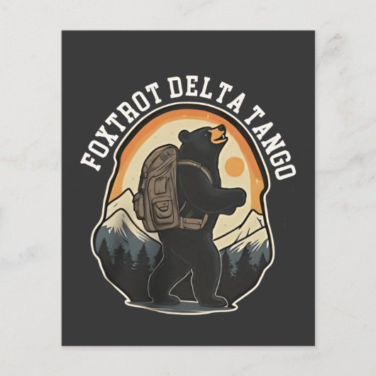 FDT Resist Bear Foxtrot Delta Tango (Front)