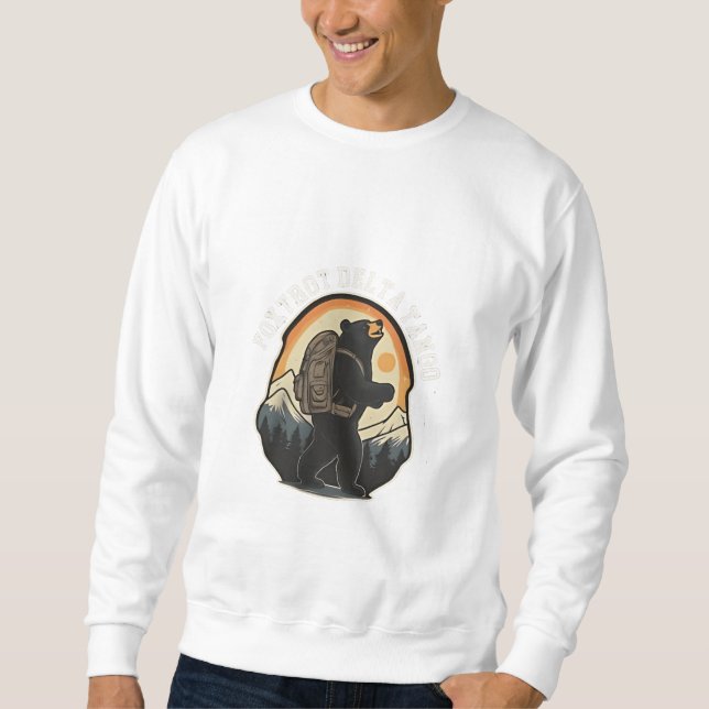 FDT Resist Bear Foxtrot Delta Tango Sweatshirt (Front)