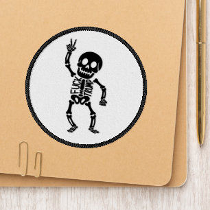 FDT Trump Funny Anti Trump Skeleton Patch