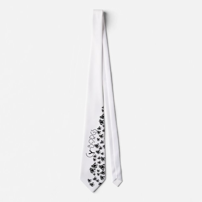 Fe-et CY=borgs Robot Neck Tie (Front)