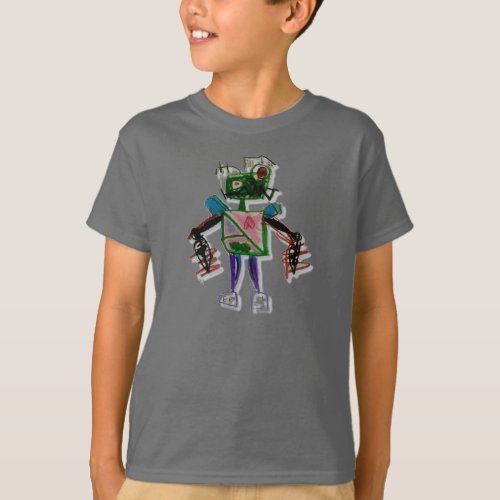 Fe_Et Robot  in color Kids T_Shirt
