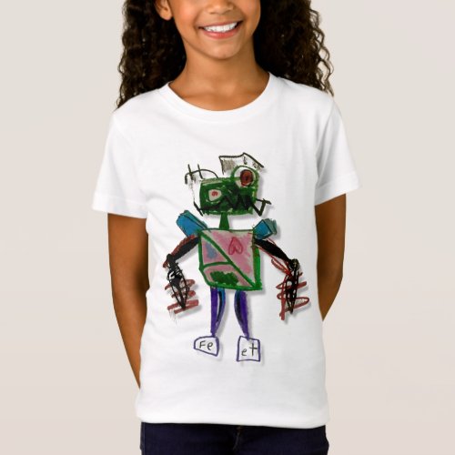 Fe_Et Robot  in color Kids T_Shirt