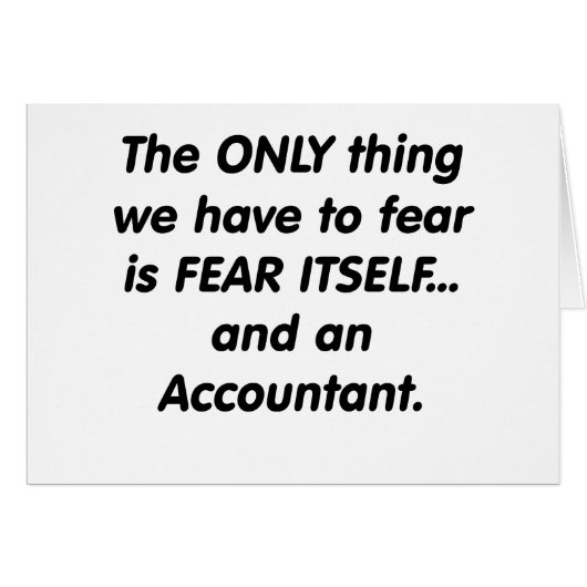 Fear Accountant Cards (Front Horizontal)