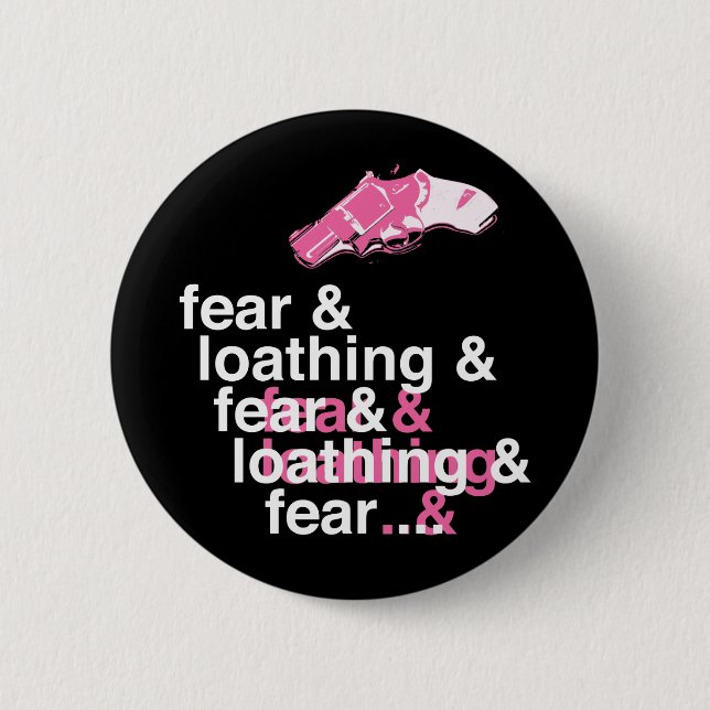 Fear and Loathing Button (Front)