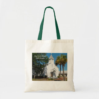 Fear Ends Tote Bag