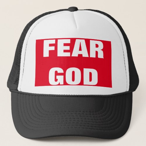 Fear God Evangelism Hat
