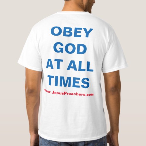 Fear GodLove God Evangelism T_Shirt