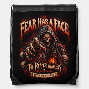 Fear Has A Face Reaper Cinch Bag