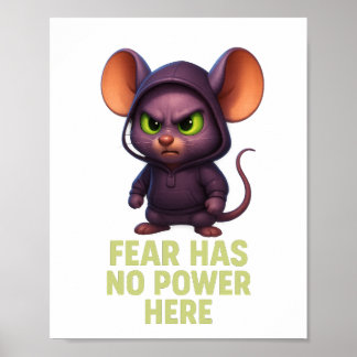 Fear Has No Power – 3D Wall Print Download