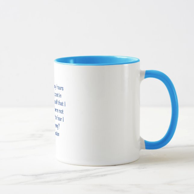 Fear I Might Be Wrong Mug (Right)