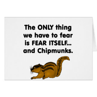 Fear Itself Chipmunks Cards