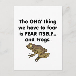 Fear Itself Frogs 1 Postcard
