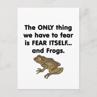 Fear Itself Frogs 1 Postcard