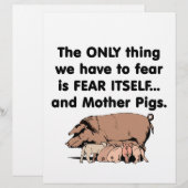 Fear Itself Pigs 2 (Front/Back)