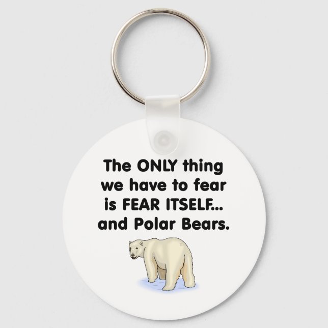 Fear Itself Polar Bears Keychain (Front)