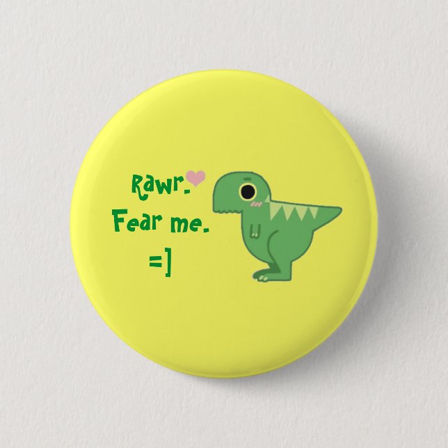 Fear Me Button (Front)