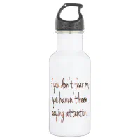 Funny Cool Humor Quotes Sayings' Insulated Stainless Steel Water Bottle