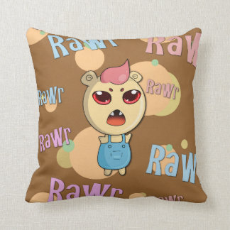 Fear Me! Throw Pillow