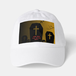 Fear Must Die Or You Must Halloween Horror Hoodie Youth Dad Hat