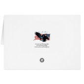 "Fear No More!" Eagle/US Flag Gift Cards (Back Horizontal)