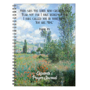 Fear Not Bible Verse Nature Artwork Christian Gift Notebook